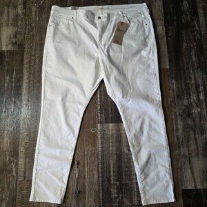 Levi's White Women's 721 High-rise Skinny Jeans 24W M